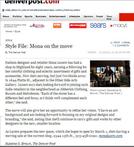 Article About Move to 2nd Boutique